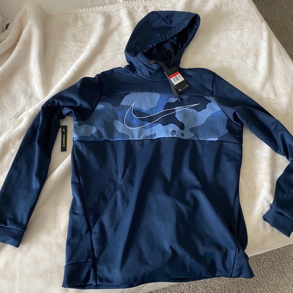 Blue nike hoodie